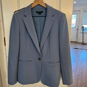 Ann Taylor Hutton Blazer, Colony Blue, Size 8